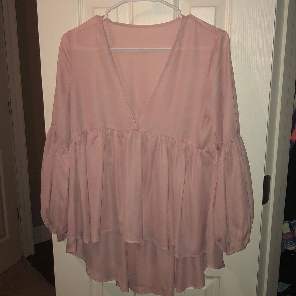 Small pink blouse